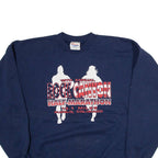 HAINES Rock Canyon Mens Sweatshirt Blue USA L