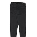 LEVI'S Womens Slim Black Denim Slim Skinny Jeans W28 L30 Stretch Cotton Blend
