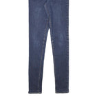 LEVI'S Womens Jeans Blue Slim Skinny Denim Medium W26 L32 Stylish Zip Closure