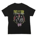 Mens Black Motley Crue Graphic T-Shirt M Short Sleeve Crew Neck Cotton Blend