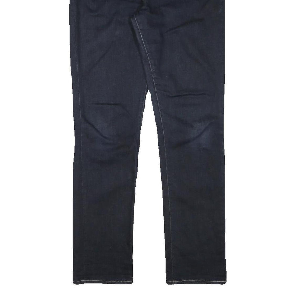 LEVI'S Mens Jeans Blue Regular Straight Denim Dark W31 L30 Zip Casual Classic