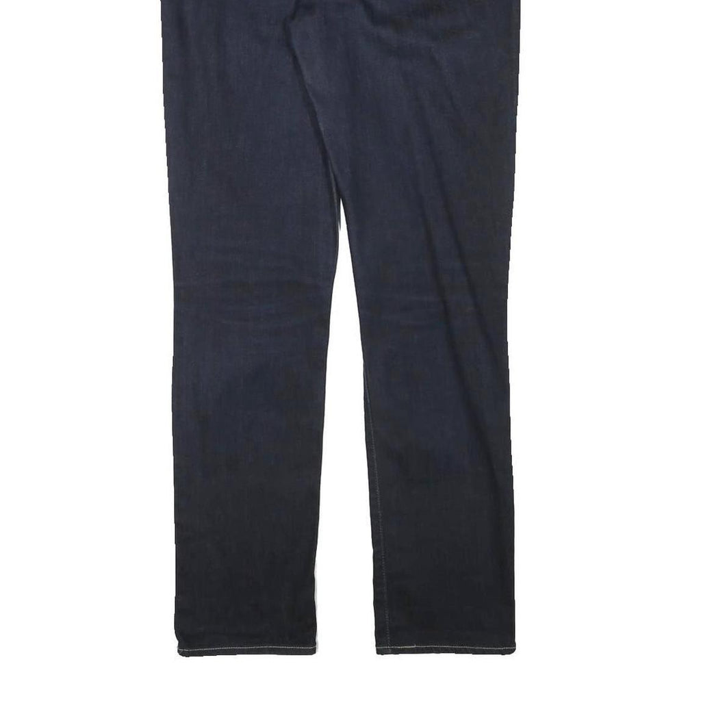 LEVI'S Mens Jeans Blue Regular Straight Denim Dark W31 L30 Zip Casual Classic