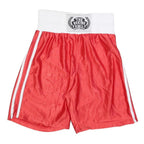 Mens Red Casual Boxing Family Elastic Waistband Shorts S W26 Sports Gym Wear