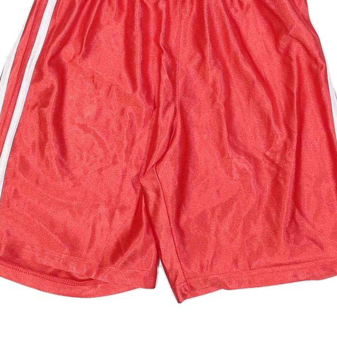 Mens Red Casual Boxing Family Elastic Waistband Shorts S W26 Sports Gym Wear