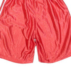 Mens Red Casual Boxing Family Elastic Waistband Shorts S W26 Sports Gym Wear