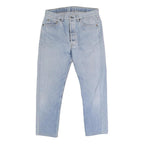 LEVI'S Mens Jeans Blue Regular Straight Denim Light W32 L25 Classic Fit Button