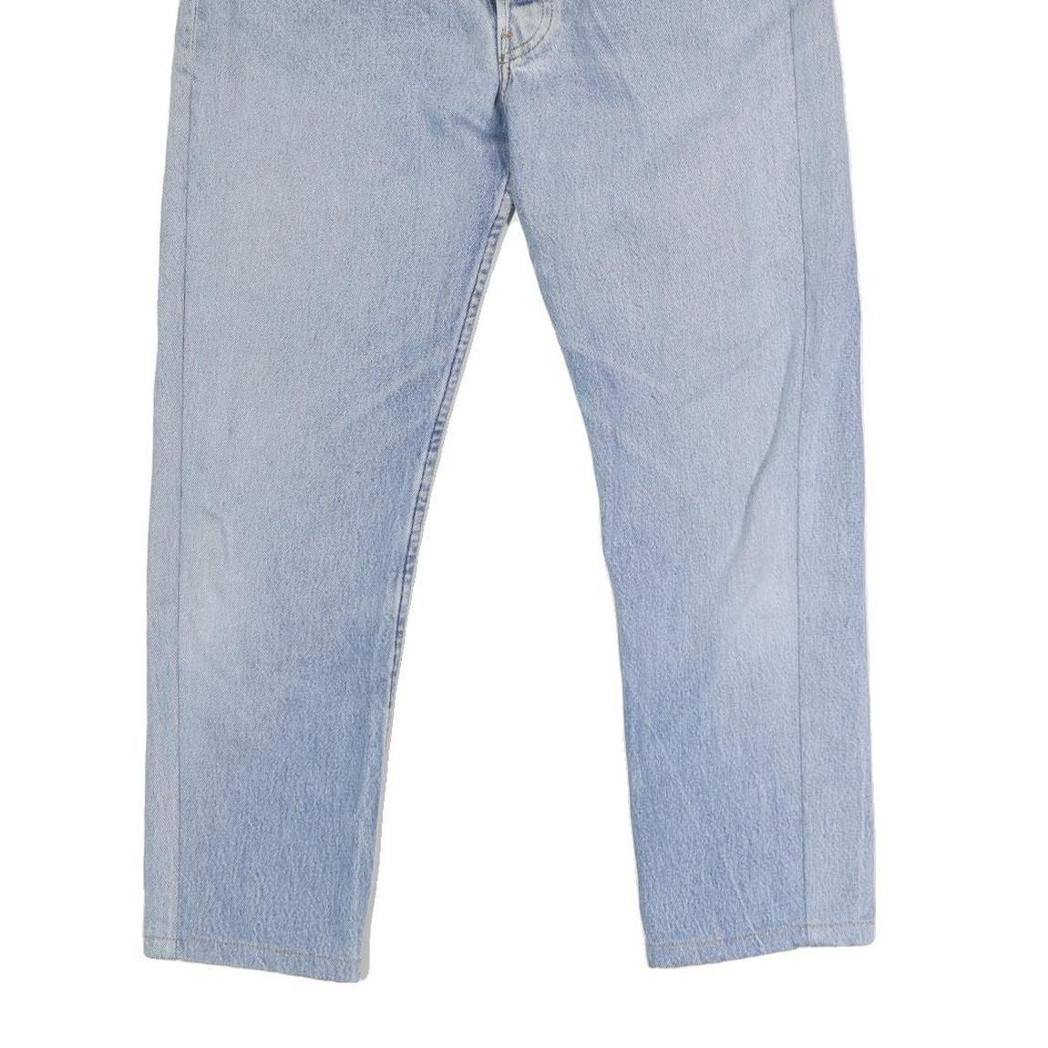 LEVI'S Mens Jeans Blue Regular Straight Denim Light W32 L25 Classic Fit Button