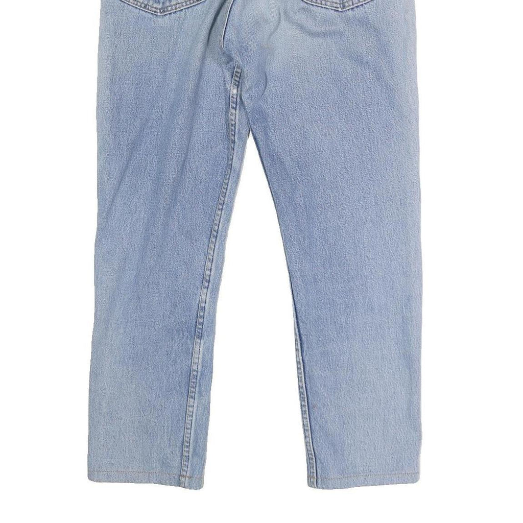 LEVI'S Mens Jeans Blue Regular Straight Denim Light W32 L25 Classic Fit Button