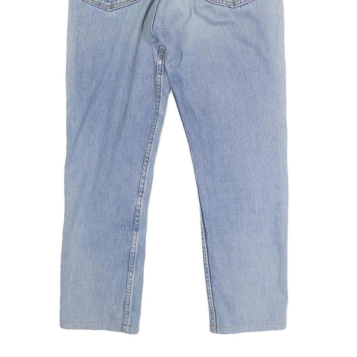 LEVI'S Mens Jeans Blue Regular Straight Denim Light W32 L25 Classic Fit Button