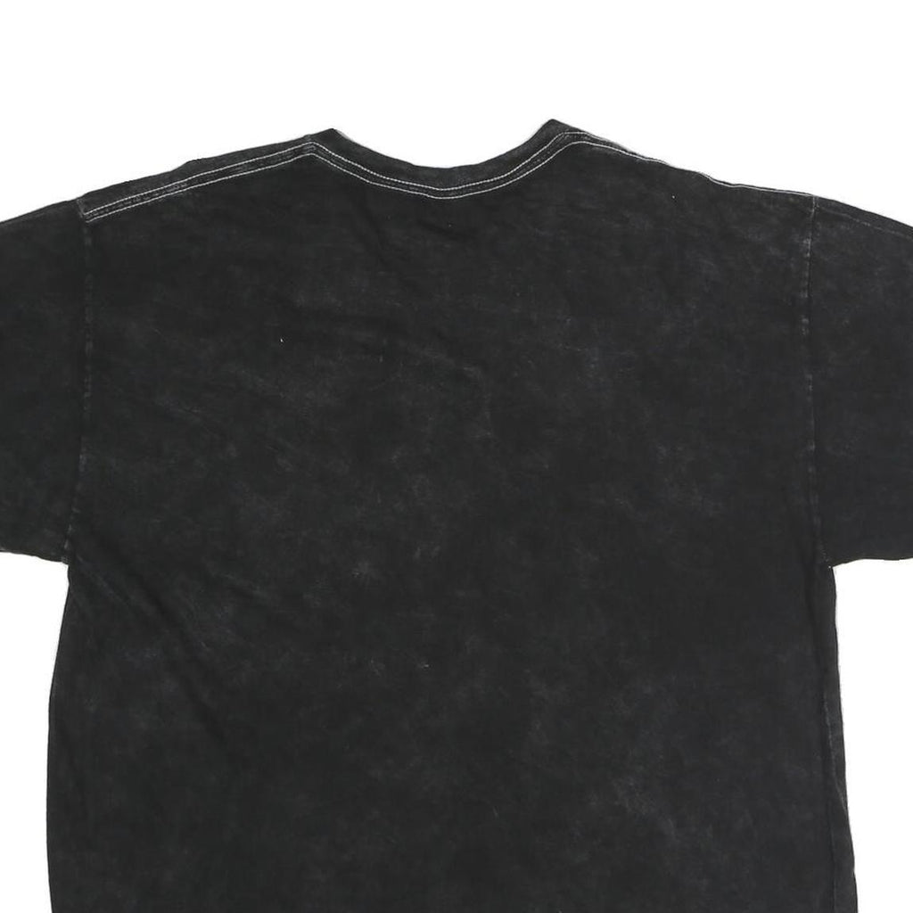 TOYOTA Mens Black Cotton Supra Graphic T-Shirt XL Short Sleeve Crew Neck Night