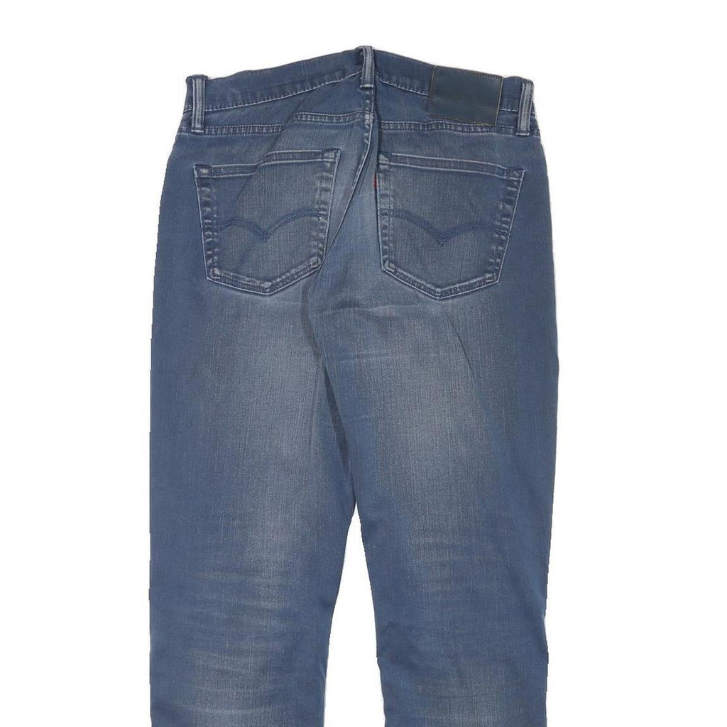 LEVI'S Mens Jeans Blue Slim Straight Denim Medium W30 L30 Classic Zip Pocket