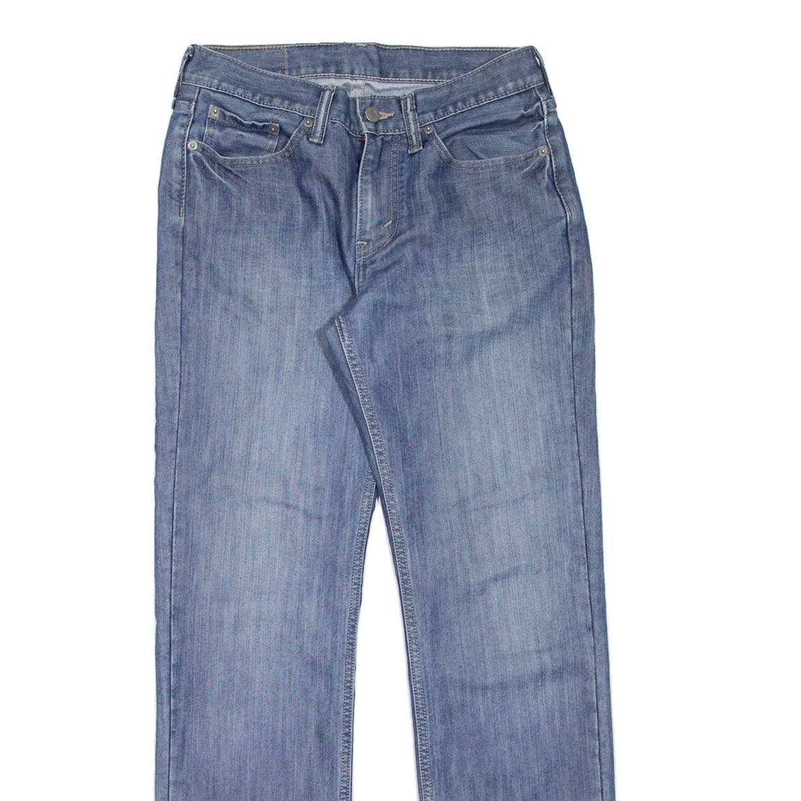 LEVI'S 514 Mens Jeans Blue Slim Straight W29 L32