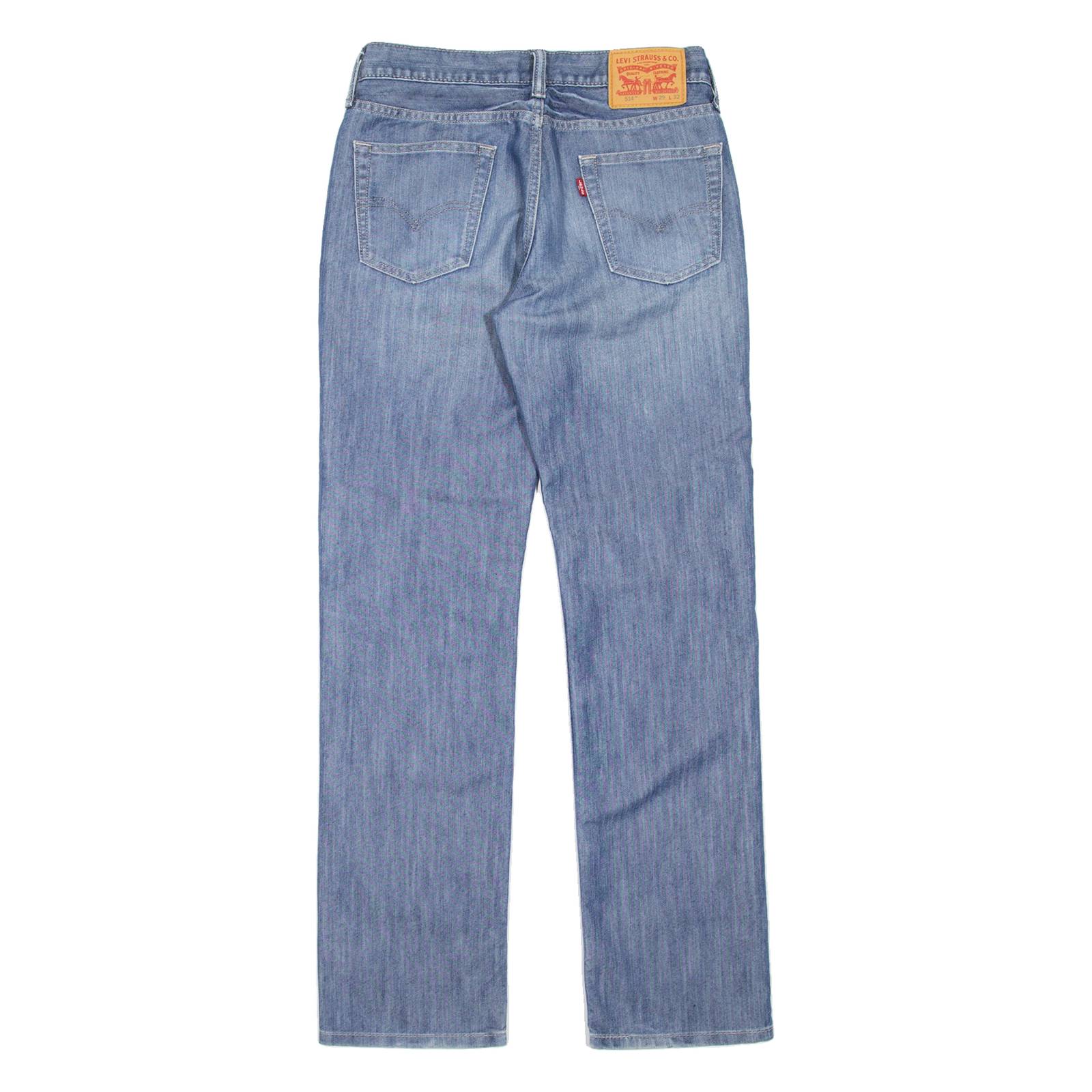 LEVI'S 514 Mens Jeans Blue Slim Straight W29 L32