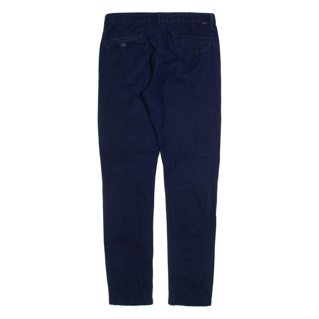 LEE Chino Mens Trousers Blue Slim Tapered W31 L34