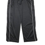 PUMA Mens Joggers Black & White Regular Tapered M W24 L27 Sporty Casual