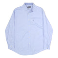 NAUTICA Mens Blue Cotton Classic Fit L Long Sleeve Button Shirt Lightweight