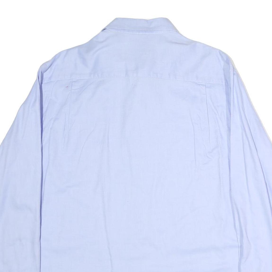 NAUTICA Mens Blue Cotton Classic Fit L Long Sleeve Button Shirt Lightweight