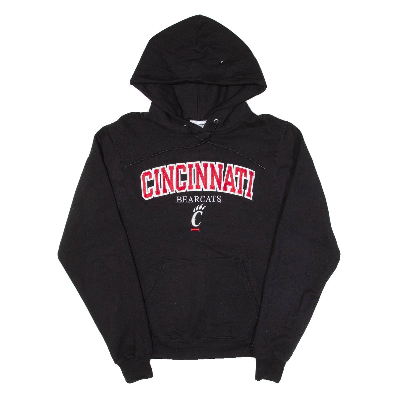 CHAMPION Cincinnati Bearcats Mens Black Hoodie USA XS