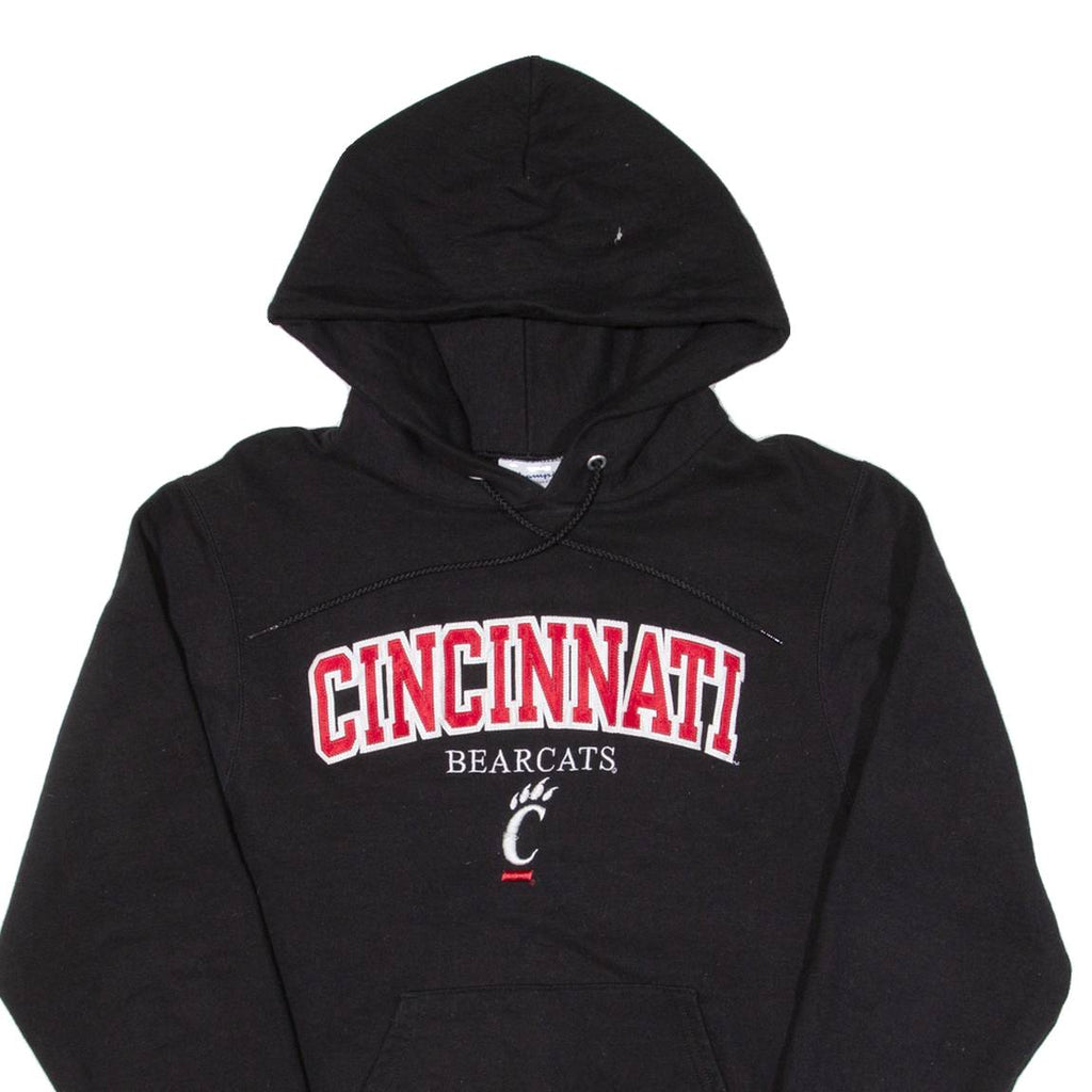 CHAMPION Cincinnati Bearcats Mens Black Hoodie USA XS