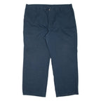 DICKIES Workwear Mens Trousers Blue Relaxed Straight W42 L30