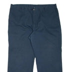 DICKIES Workwear Mens Trousers Blue Relaxed Straight W42 L30