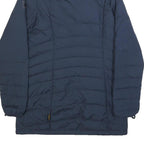 JACK WOLFSKIN Womens Navy Blue Outdoor Jacket UK 10 Polyester Zip Long Sleeve