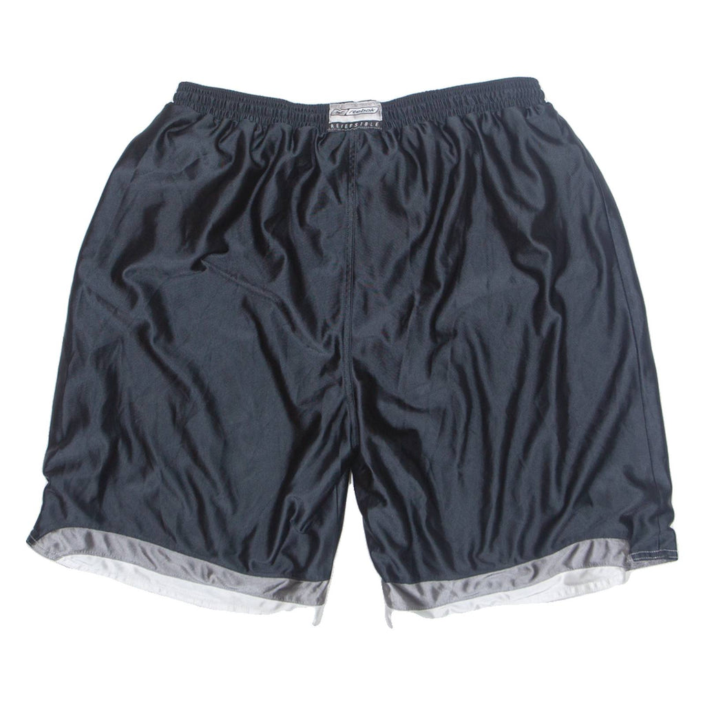 REEBOK Mens Sports Shorts Black Relaxed XL W30