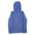 COLUMBIA Womens Rain Jacket Purple Nylon Hooded S