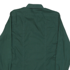 CALVIN KLEIN Mens Green Shirt S Slim Fit Button Long Sleeve Casual