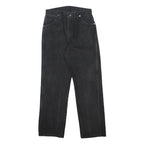 WRANGLER Womens Jeans Black Regular Straight Denim Medium W28 L28 Classic Cotton