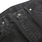 WRANGLER Womens Jeans Black Regular Straight Denim Medium W28 L28 Classic Cotton