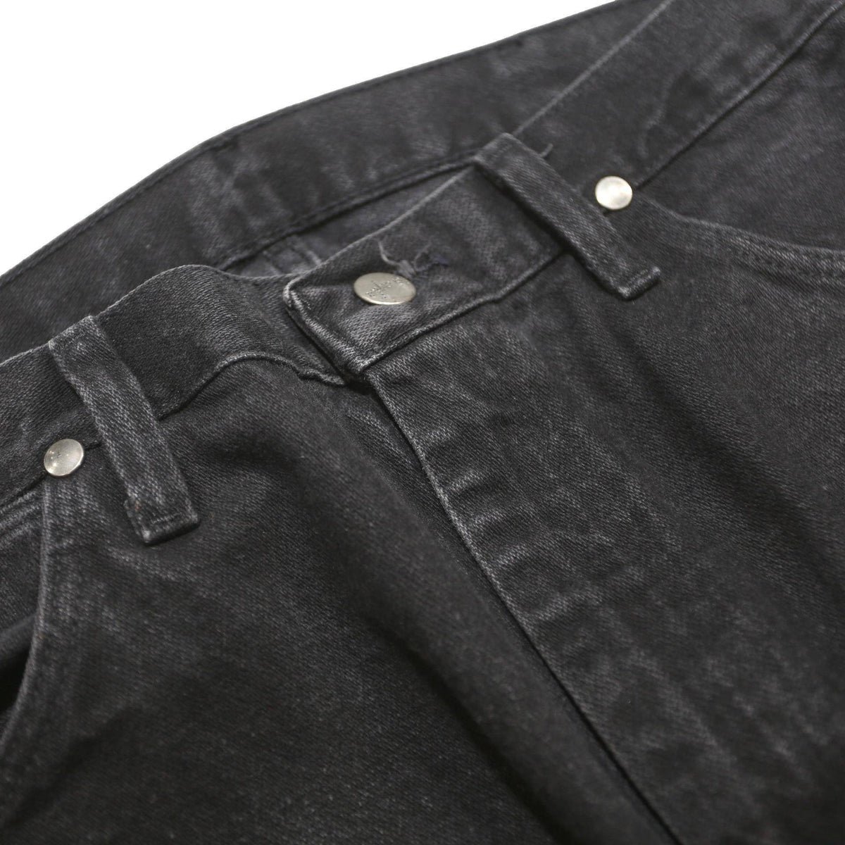WRANGLER Womens Jeans Black Regular Straight Denim Medium W28 L28 Classic Cotton