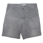 CARHARTT Mens Shorts Grey Relaxed Fit L W38 Durable Workwear
