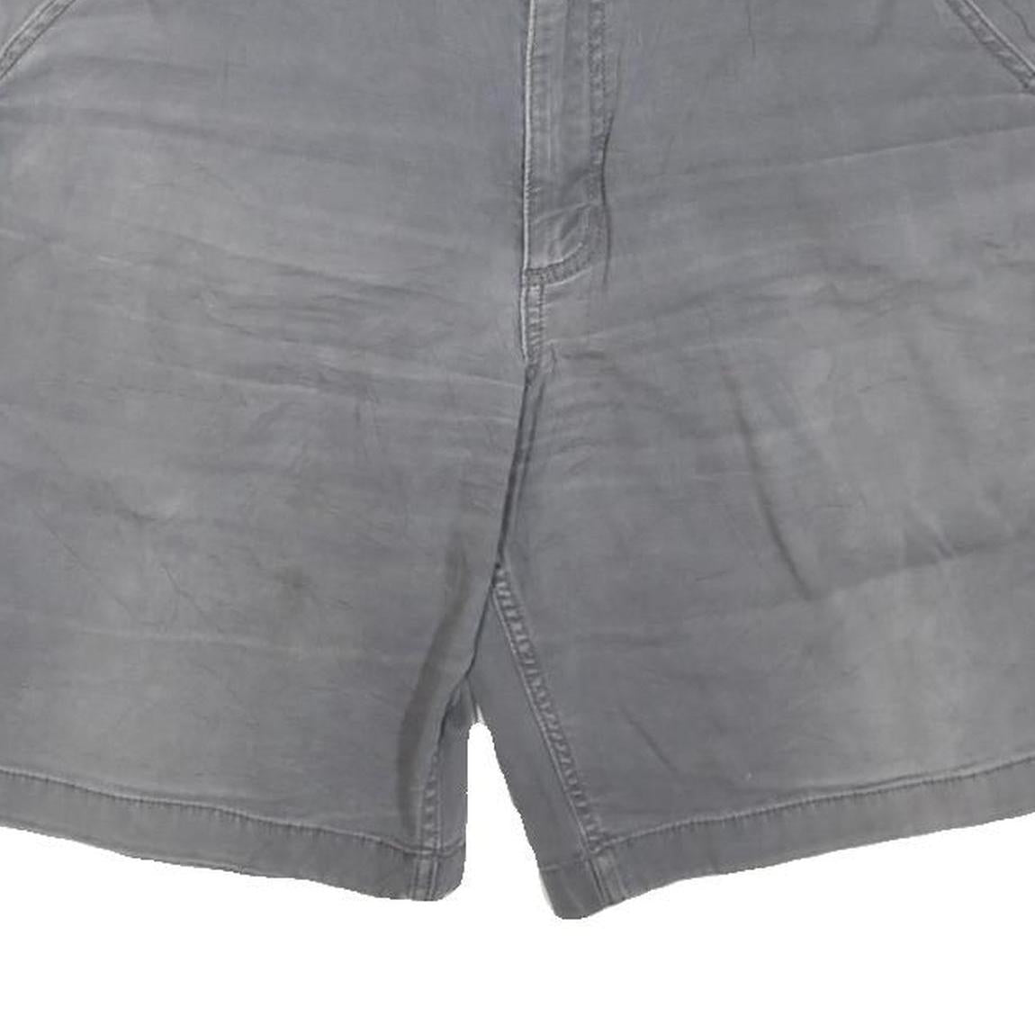 CARHARTT Mens Shorts Grey Relaxed Fit L W38 Durable Workwear