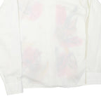 DUNNE&COLE Mens White Printed Polyester Blend Shirt M Contemporary Art Design
