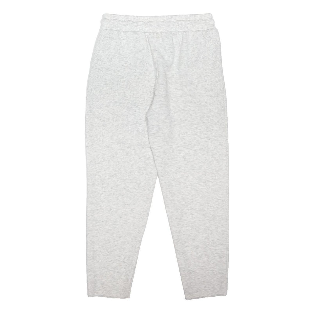 F&F Womens Joggers White Slim Tapered S W28 L27 Cotton Blend Casual Lounge Wear