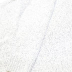 CHAPS Mens White Pullover Plain Half Zip Basic Knit XL Cotton Jumper
