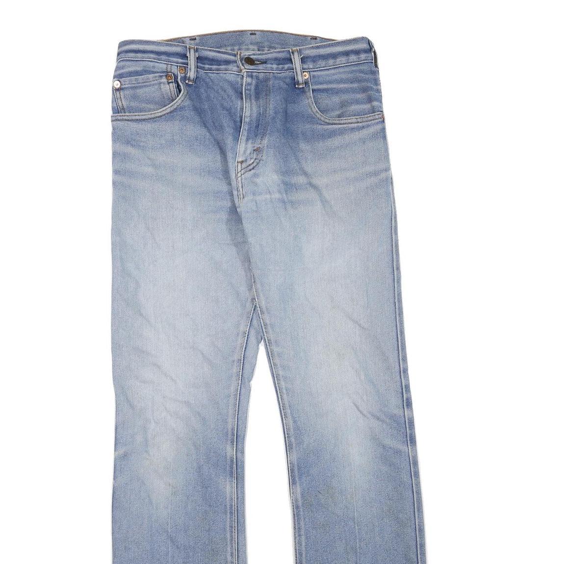 LEVI'S Mens Jeans Blue Regular Straight Denim Light W30 L32 Classic Style Zip