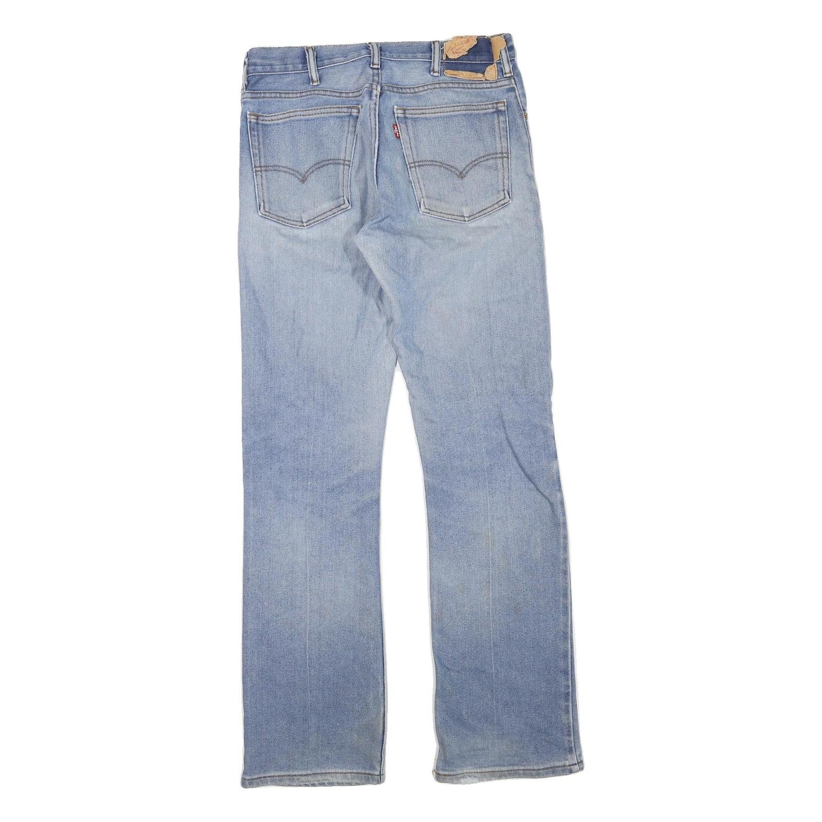 LEVI'S Mens Jeans Blue Regular Straight Denim Light W30 L32 Classic Style Zip