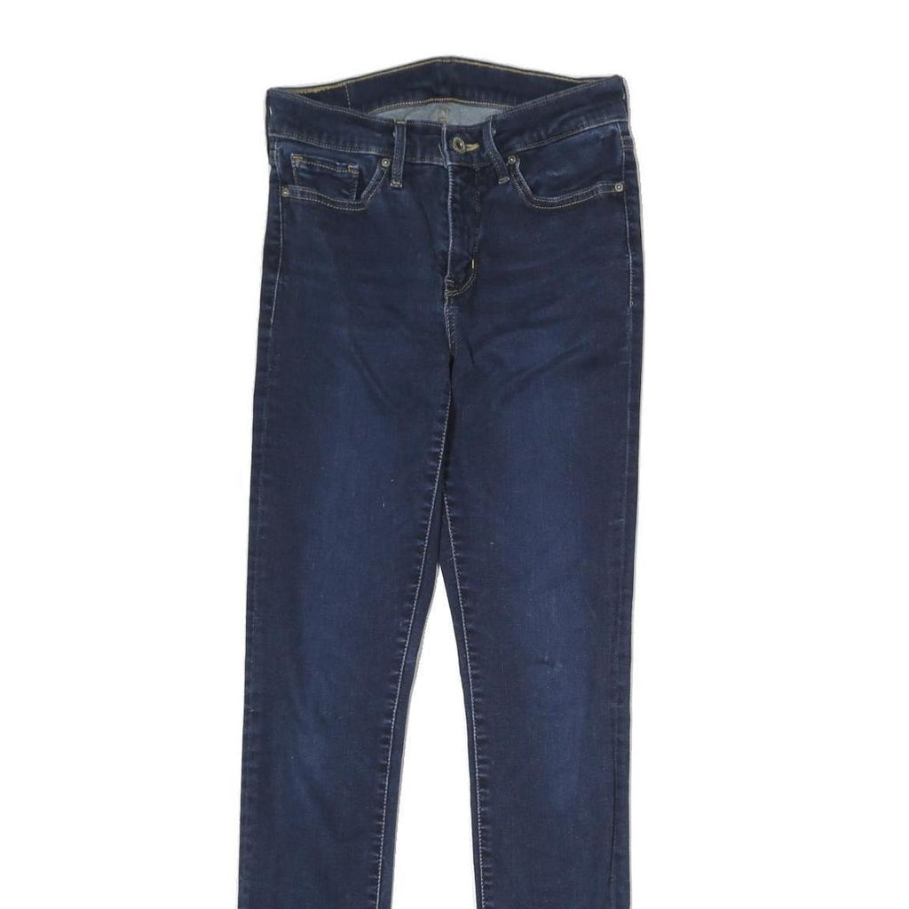 LEVI'S Womens Slim Blue Denim Slim Skinny Jeans W26 L30 Stretch Cotton Blend
