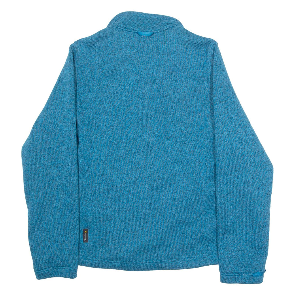 JACK WOLFSKIN Womens Fleece Jacket Blue S