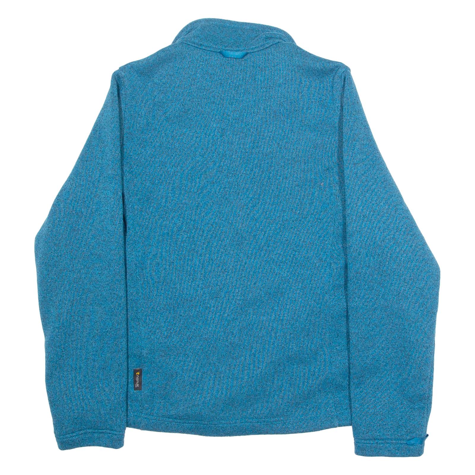 JACK WOLFSKIN Womens Fleece Jacket Blue S