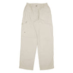 ALL SPORT Womens Trousers Beige Relaxed Straight W25 L29