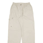 ALL SPORT Womens Trousers Beige Relaxed Straight W25 L29