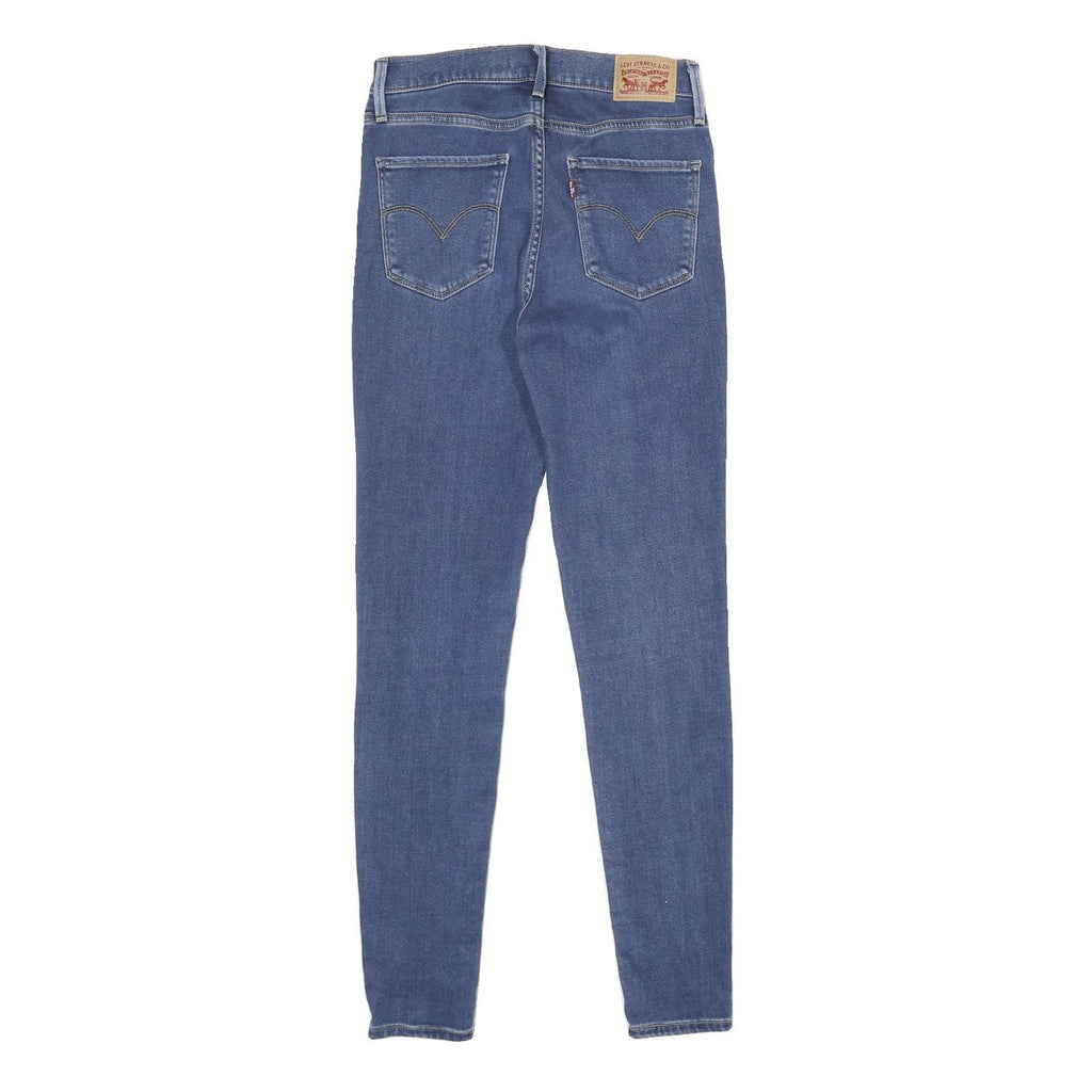 LEVI'S 720 High Rise Super Skinny Womens Jeans Blue Slim Skinny Denim Medium W26