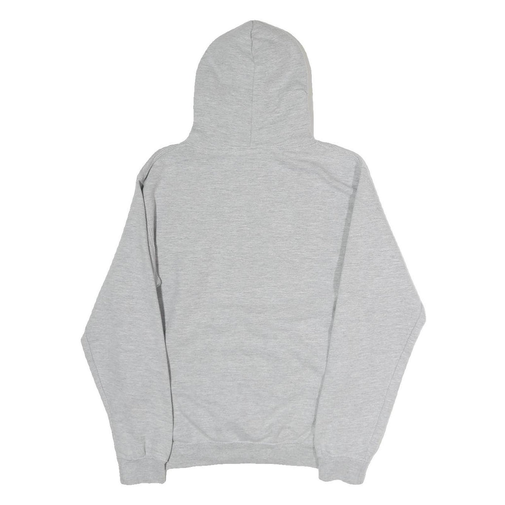 Mens Grey University Düsseldorf Cotton Blend Pullover Hoodie S Casual Sweatshirt