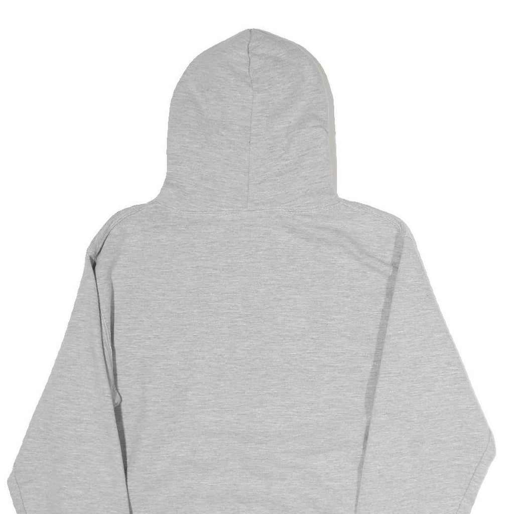 Mens Grey University Düsseldorf Cotton Blend Pullover Hoodie S Casual Sweatshirt