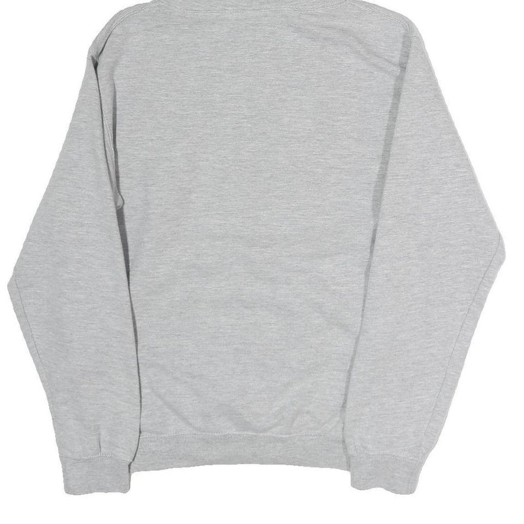 Mens Grey University Düsseldorf Cotton Blend Pullover Hoodie S Casual Sweatshirt