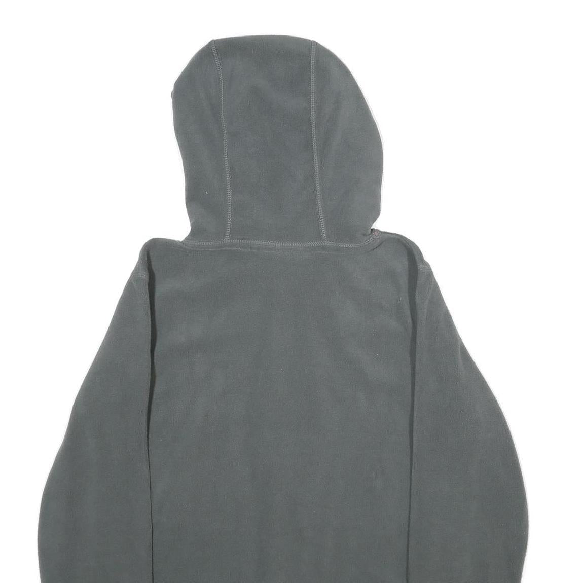 MOUNTAIN WAREHOUSE Womens Grey Hoodie UK 12 Drawstring Hood Casual Outdoor