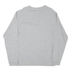CHAMPION Mens Grey Louisville Cardinals Graphic T-Shirt L Long Sleeve Crew Neck